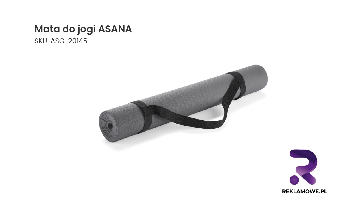 Mata do jogi ASANA Mata do jogi ASANA w kolorze niebieskim