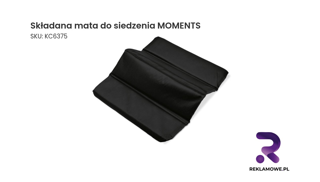 Składana mata do siedzenia MOMENTS idealna na piknik i camping