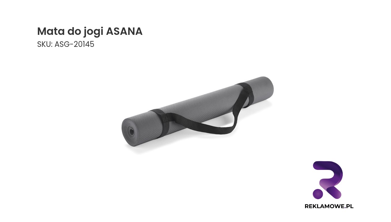 Mata do jogi ASANA - antypoślizgowa mata do ćwiczeń