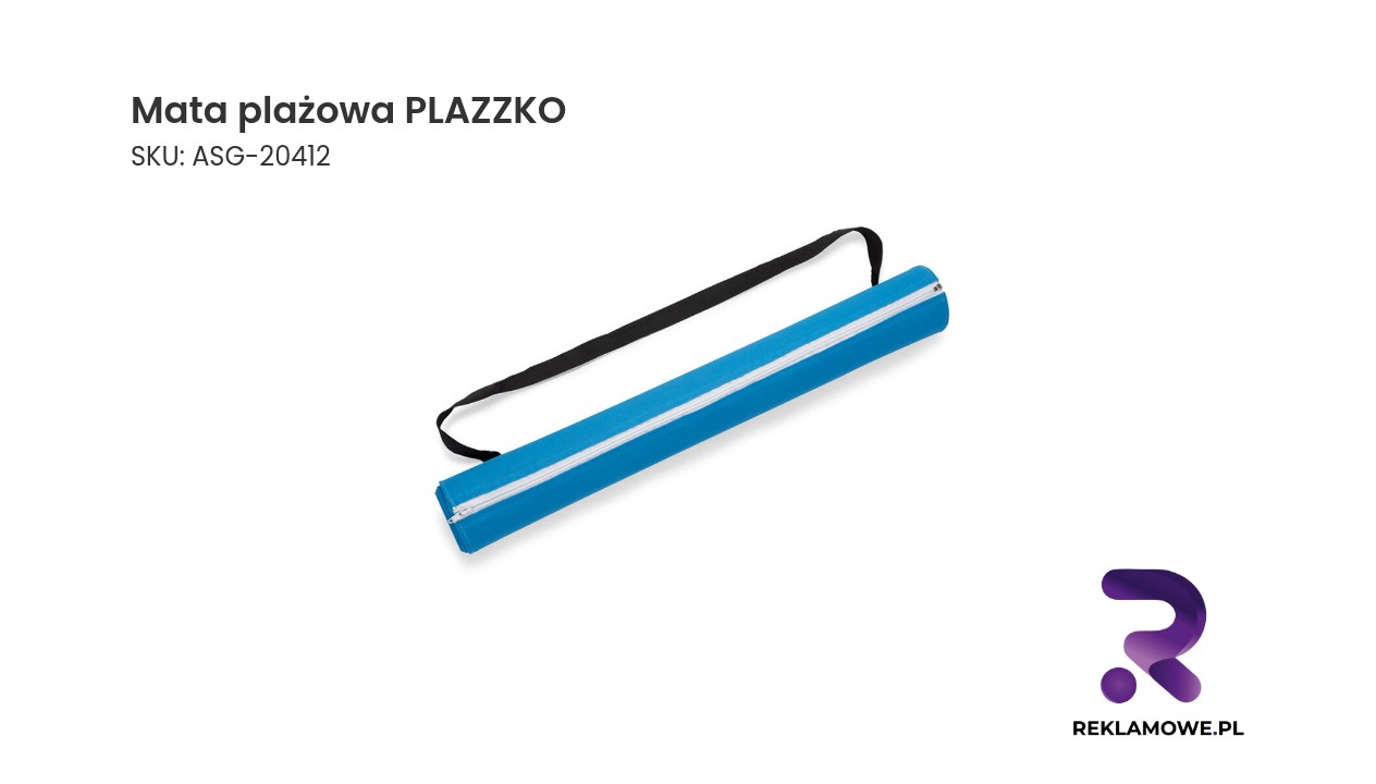 Mata plażowa PLAZZKO - lekka i wygodna mata na plażę